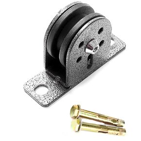 Chiloskit Heavy Duty Wall Mount Pulleys Bearing Pulley Wheel for Gym Equipment Accessories Lifting Home DIY,Loading 700lbs