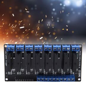 2A Solid State Relay Module, 2A Solid State Relay Module, 8 Channels Solid State Relay Module Low Level SSR Module with, Solid State relays