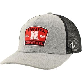 ZHATS Standard NCAA Officially Licensed Trucker Hat Carson Patch Switchback Heather, One Size