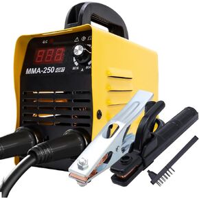 Antrader Stick Welder,MMA Welding Machine 110V 120A IGBT Smart Hot Start Arc Force Anti-Stick Mini Portable Welding Machine LCD Display Digital Inverter IGBT Welding Machine for Home