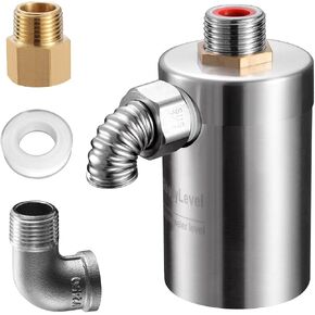 GUYUE Upgrade Prevent Leaks 1/2'' Automatic Water Level Control Valve Auto Shut Off Ball Mini Float Valve 304 Stainless Steel Float Valve（new style） in Saudi Arabia