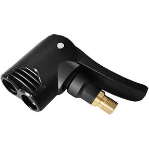 Black Bike Pump Adapter Presta Valve Adapter Dual Head Bike Track Pump Tyre Air Pump Valve Adapter Bicycle Pump Connector Head Tires and Tubes Accessories (ZS569)