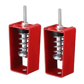PATIKIL 55lbs Capacity Spring Vibration Isolator, 2 Pack Shock Absorber Shockproof Damping Hanger Anti Vibration for HVAC Air Conditioner Air Handling Units