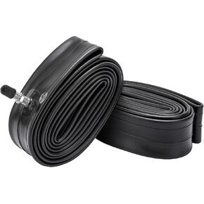 26" Heavy Duty Bike Tubes 26X1.95 26X2.10 26X2.125 TR4A-40L Premium Butyl Rubber 26 Bicycle Tubes 26X1.75 26X2.0 26X2.20 26X2.25 Compatible with 26X1.75/2.25 Bike Tire Tubes 2-PCS