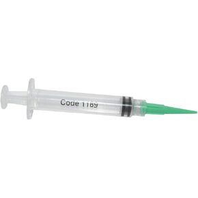 LaMotte 11893 3 ml Plastic Syringe with Green Tip - 3 Per Pack