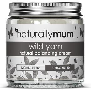Wild Yam Balancing Cream | Support for Perimenopause and Menopause Symptoms | Support Hormonal Balance for Women | Topical Cream | Unscented | 4fl oz