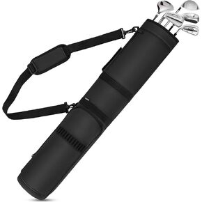 حقيبة حمل الجولف AKOZLIN 3-6 نوادي الجولف خفيفة الوزن قابلة للطي للسفر يوم الأحد مع حزام in Kuwait