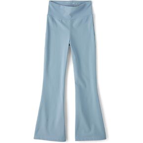 The Children's Place Girls' Flare Legging Pants, Soft Blue