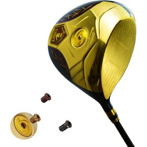 غطاء رأس نادي الجولف الياباني WaZaki 14K بلمسة نهائية من الذهب Cyclone III High COR Close Face Draw Titanium Driver (دور علوي 10.5 درجة، فليكس عادي، عمود جرافيت احترافي، يد يمين، حجم غير مؤكد 500 سم مكعب) in Kuwait
