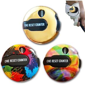 Golf Score Counter Mini Golf Stroke Counter Clicker with Clip for Men Women One Touch Reset Simple Attachment to Scorekeeper Glove in in Saudi Arabia