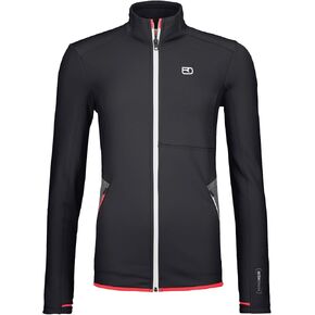Ortovox Women’s Fleece Jacket, High-Performance Long Sleeve Merino Wool Zip Up for Skiing, Mountaineering & Ski Touring