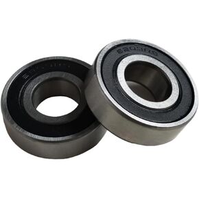 6203-2RSbearing Steel Double Rubber Seal Bearings 17x40x12mm, Pre-Lubricated and Stable Performance and Cost Effective, Deep Groove Ball Bearings(2 Pcs) in Kuwait
