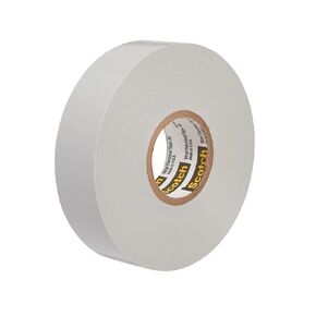 Scotch Vinyl Color Coding Electrical Tape 35, 1/2 in x 20 ft, 10 rolls/carton, Gray