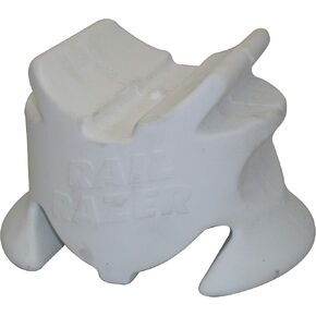 Horsemen's Pride RR77 Jolly Pets Rail Razers (4 Pack), White, One Size