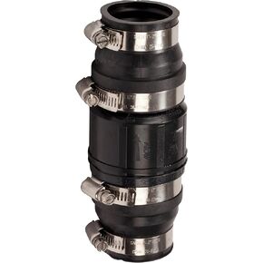 Red Lion 14942901 SCV114 1-1/4-Inch and 1-1/2-Inch ABS Vertical Sump Pump Check Valve, Black