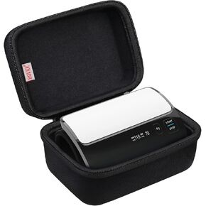 BOVKE Carrying Case for OMRON Evolv Bluetooth Wireless Upper Arm Blood Pressure Monitor, BP7000 One-Piece Design Portable OMRON BP Monitor Storage Bag, Black