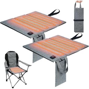 2 جهاز كمبيوتر شخصى المحمولة قابلة للطي وسادة مقعد ساخنة وسادة مقعد التدفئة وسادة USB Z للماء 3 وضع وسادة كرسي ساخنة قابلة للتعديل للرياضات الداخلية والخارجية، بنك الطاقة غير المدرجة in Kuwait