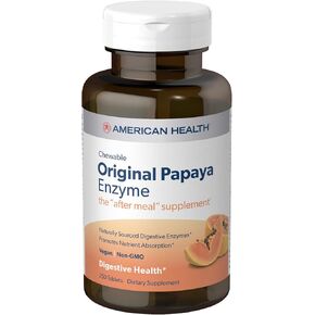 American Health Products - Original Papaya Enzyme, 250 chewable Tablets