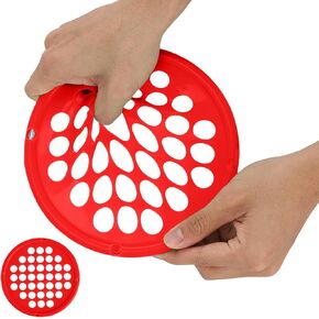 Hand Exercise Webs for Physical Therapy, Hand Grip Strengthener, Finger Exerciser, Portable Size, Latex Free, 7" Diameter