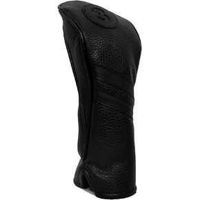 ProActive Sports | Vintage Golf Club Head Covers | for Drivers, Fairway Woods, and Hybrids | Classy Headcovers That Fit Most Clubs | Classic Leather Look | 3-Wood Headcover | Black