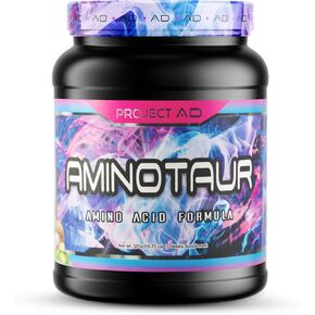 Project AD Aminotaur - Amino Acids with BCAAs, Pre Workout, Amino Energy, BCAA, Amino Acids, Keto Friendly, Coffee Extract, Energy Powder (Key Lime Colada)