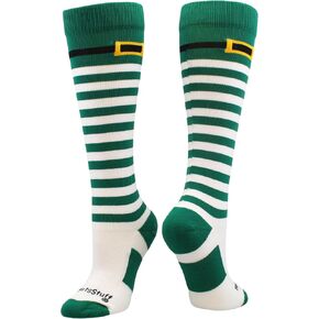 MadSportsStuff Leprechaun St. Patty's Softball Socks Soccer Socks for St. Patrick's Day