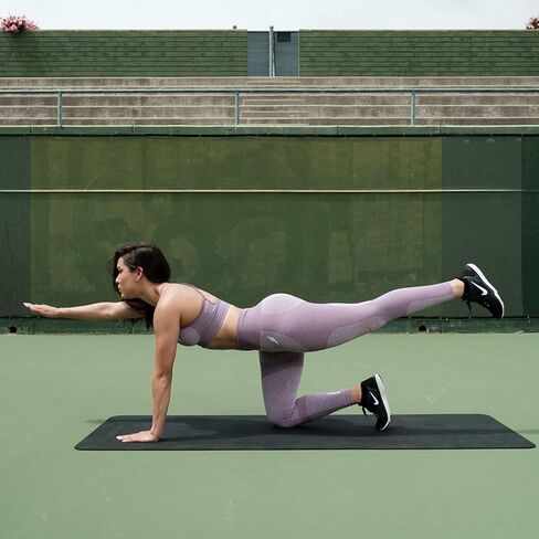 بساط Nextrino للتمدد والحركة - بساط تمرين غير قابل للانزلاق لدحرجة الرغوة واليوجا والبيلاتس والتدريبات الأرضية in Kuwait