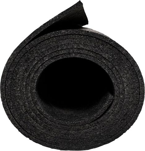 MSI Rubber Utility Mat 48" W x 72" L x 0.24" Thick - Non-Slip, Anti-Fatigue, Heat Resistant - Ideal for Gym Floors, Garages, Stables, Indoor & Outdoor Use - Heavy-Duty & Durable Protection in Saudi Arabia