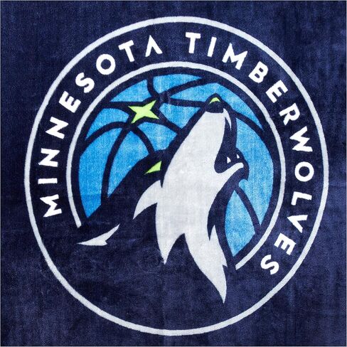 بطانية Northwest NBA Minnesota Timberwolves للبالغين من الجنسين من راشيل، مقاس 50 بوصة × 60 بوصة، التوقيع in Saudi Arabia