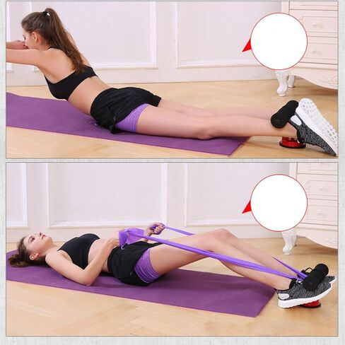 Sit Up Assistant Device,Portable Sit Up Bar for Floor,Strong Self Suction Situp Foot Holder,Multi Sit Up Pad,Sit-ups Assistant Device Abdomen Exercise Training Equipment in Saudi Arabia
