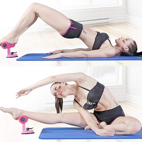 Sit Up Assistant Device,Portable Sit Up Bar for Floor,Strong Self Suction Situp Foot Holder,Multi Sit Up Pad,Sit-ups Assistant Device Abdomen Exercise Training Equipment in Saudi Arabia