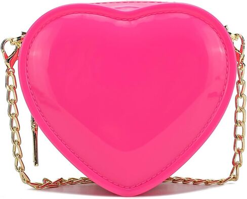 Toddler Girls Crossbody Purse Cute Heart-shaped Shoulder Bag Satchel for Little Girls in Saudi Arabia