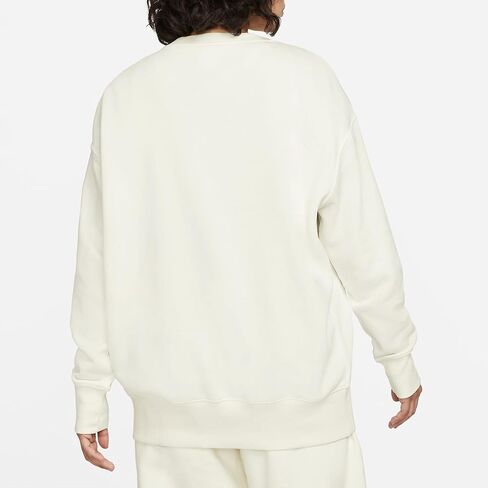 سويت شيرت نسائي من NIKE NSW Phoenix Fleece OS CREW للسيدات ذو حجم كبير بياقة دائرية DQ5733-010، مقاس XL in Saudi Arabia