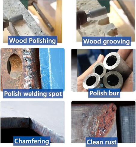 مجموعة شفرات كربيد، 10 قطع 1/4 بوصة لقم مطحنة شانك من كربيد التنجستن، أداة ملف دوارة لقطع نتوءات الخشب وملحقات نحت الخشب لنقش طحن المعادن والبلاط in Kuwait