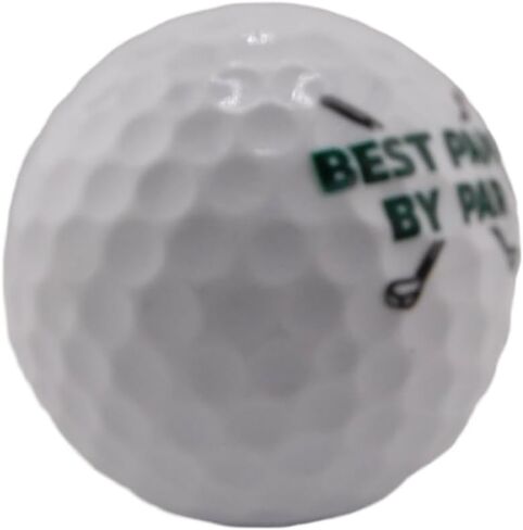 Westmon Works Best Papa by Par Golf Ball for Golfing Dad in Saudi Arabia