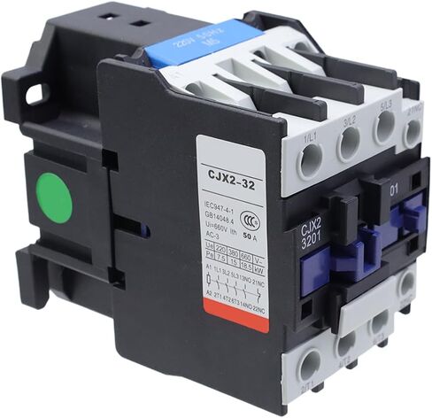 Antrader CJX2-1210 220V AC Contactor، ملف 50HZ مفتوح عادة 3 أقطاب AC Contactor in Saudi Arabia