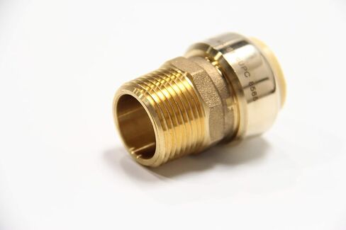 (Pack of 2) EFIELD 3/4 Inch x 3/4 Male Adapter Push to Connect Pex Copper, CPVC, 3/4 Inch, with a Disconnect Tool in Saudi Arabia