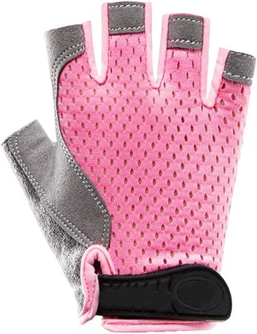 Holiberty Kids Half Finger Sport Gloves Non-Slip Children Cycling Sports Mittens Parkour Outdoor Shockproof Sports Training Gloves in Saudi Arabia