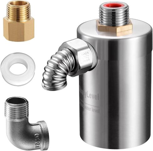 GUYUE Upgrade Prevent Leaks 1/2'' Automatic Water Level Control Valve Auto Shut Off Ball Mini Float Valve 304 Stainless Steel Float Valve（new style） in Saudi Arabia