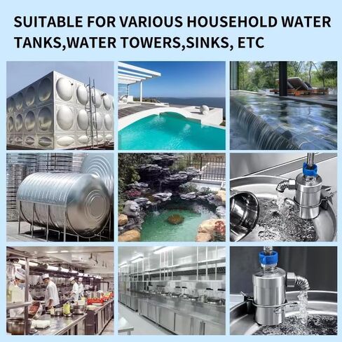 GUYUE Upgrade Prevent Leaks 1/2'' Automatic Water Level Control Valve Auto Shut Off Ball Mini Float Valve 304 Stainless Steel Float Valve（new style） in Saudi Arabia