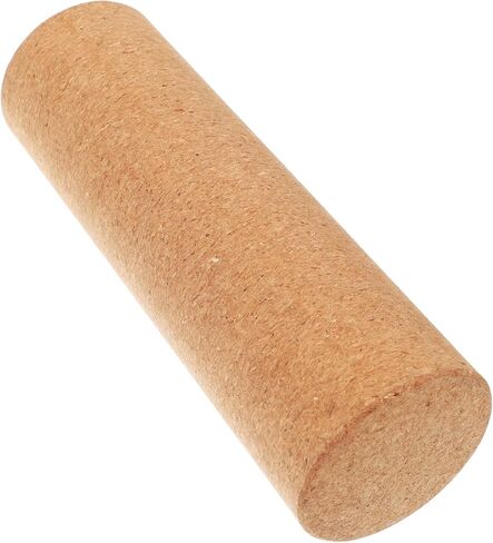 Yoga Blocks Cork Roller Fitness Yoga Roller Exercise Physical Exercise Deep Tissue Muscle Massage Portable Yoga Cylinder Back Bend Training for Legs Back Muscles in Saudi Arabia