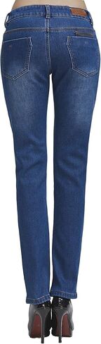 Camii Mia-Womens-Fleece-lined-Jeans-Winter Jeans بناطيل تدفئة حرارية من قماش الدنيم Jeggings مقاس نحيف in Kuwait