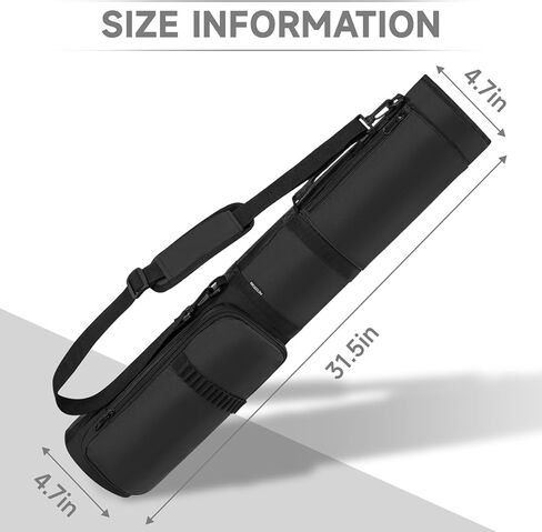 حقيبة حمل الجولف AKOZLIN 3-6 نوادي الجولف خفيفة الوزن قابلة للطي للسفر يوم الأحد مع حزام in Kuwait