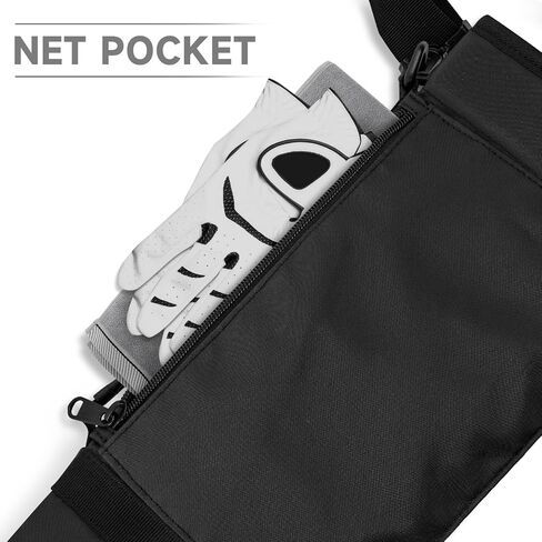 حقيبة حمل الجولف AKOZLIN 3-6 نوادي الجولف خفيفة الوزن قابلة للطي للسفر يوم الأحد مع حزام in Kuwait