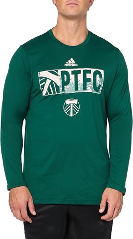 تيشيرت Portland Timbers بأكمام طويلة للرجال من أديداس in Saudi Arabia