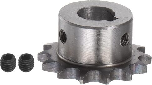 ضرس سلسلة دوارة HARFINGTON DIN/ISO 06B 14T الملعب 3/8 "16 مم تتحمل A3 ترس محرك من الفولاذ الكربوني in Saudi Arabia