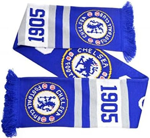 وشاح EPL Chelsea 1905 - EPL أصلي، أزرق، 4 1/2 قدم in Kuwait