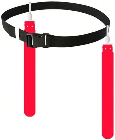 Flag Football Belt, 1/2/4/10/14pcs Adjustable Flag Football Belt with Belt and Flags, for Youths, Adults in Saudi Arabia