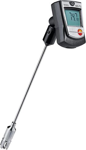 مسدس درجة الحرارة Testo 905-T2 - مقياس درجة الحرارة للأسطح الملساء وغير المستوية - مسدس ميزان الحرارة لما يصل إلى 662 درجة من قياسات درجة الحرارة في التدفئة والسباكة والتبريد والطهي in Kuwait