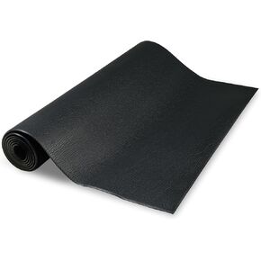 Aviron Rower Mat: Heavy Duty Floor Protection for Under Rower | Non-Slip Surface, PVC & DBP Construction, 87"" x 34"", Aviron Logo Included, Black